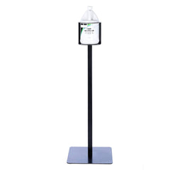 Marlin Steel Wire Products - Soap, Lotion & Hand Sanitizer Dispensers; Type: Hand Sanitizer Dispenser ; Mounting Style: Floor ; Capacity: 1 Gal. ; Color/Finish: Black - Exact Tooling