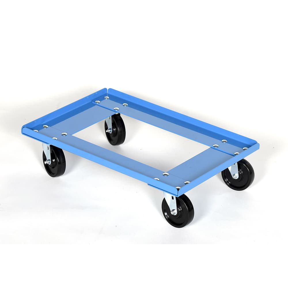 Marlin Steel Wire Products - Dollies; Load Capacity (Lb.): 150.000 ; Material: Plain Steel ; Width (Inch): 15-3/4 ; Height (Inch): 5-13/16 - Exact Tooling