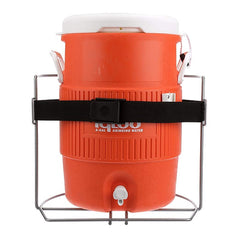 Marlin Steel Wire Products - Portable Cooler Accessories; Type: Water Cooler Mount ; Cooler Compatibility: Universal ; Material: Steel ; Color: Silver - Exact Tooling