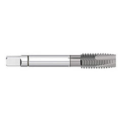 Titan USA - Spiral Point Taps; Thread Size (Inch): 1/2-20 ; Number of Flutes: 4 ; Chamfer: Plug ; Class of Fit: 2B/3B ; Thread Limit: H5 ; Finish/Coating: TiCN - Exact Tooling