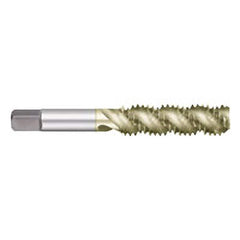 Titan USA - Spiral Flute Taps; Thread Size (Inch): 3/4-16 ; Chamfer: Semi-Bottoming ; Class of Fit: 2B/3B ; Thread Limit: H3 ; Number of Flutes: 4 ; Material: High Speed Steel - Exact Tooling