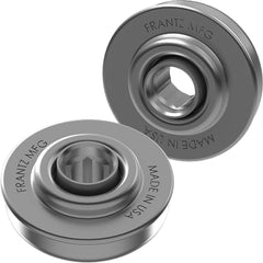 Frantz - Conveyor Bearings; Type: Hex ; Style: Hex Bore ; Hex Size (Inch): 7/16 ; Bore Diameter (Inch): 7/16 ; Outside Diameter (Decimal Inch): 1.8120 ; Flange Type: With Flange - Exact Tooling