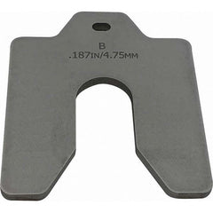 Maudlin Products - Metal Shim Stock Type: Slotted Shim Material: Stainless Steel - Exact Tooling