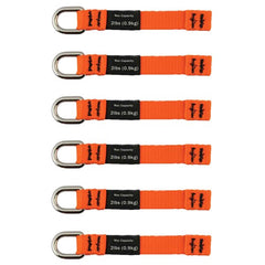 3700 Med Orange Web Tool Tails 2Lb 6-Pack - Exact Tooling