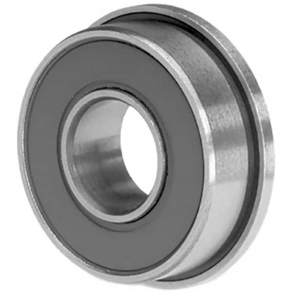 Tritan - Radial Ball Bearings; Type: Miniature ; Style: Double Seal ; Bore Diameter (Inch): 3/8 ; Bore Diameter (Decimal Inch): 0.3750 ; Outside Diameter (Inch): 7/8 ; Outside Diameter (Decimal Inch): 0.8750 - Exact Tooling