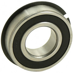 Tritan - Radial Ball Bearings; Type: Miniature ; Style: Double Seal ; Bore Diameter (Inch): 3/8 ; Bore Diameter (Decimal Inch): 0.3750 ; Outside Diameter (Inch): 7/8 ; Outside Diameter (Decimal Inch): 0.8750 - Exact Tooling