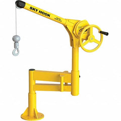 Sky Hook - 500 Lb Steel Lifting Hook Crane - Exact Tooling