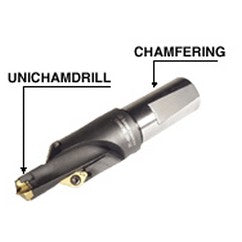 Chamring 0630-W1.25-09 .630 Min. Dia. To .665 Max. Dia. Sumocham Chamferring Drill Holder - Exact Tooling