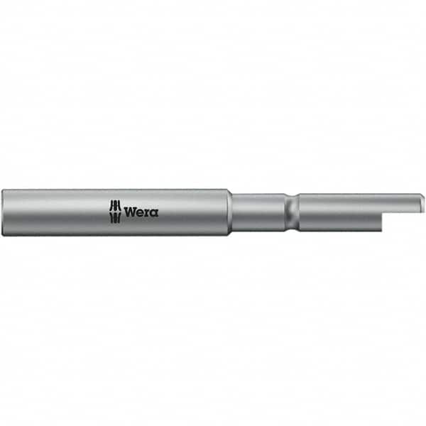 Wera - 4mm Drive, Nut Setter Screwdriver Bit - 44mm OAL - Exact Tooling