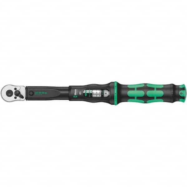 Wera - Torque Wrenches Type: Click Type Drive Size (Inch): 1/2 - Exact Tooling