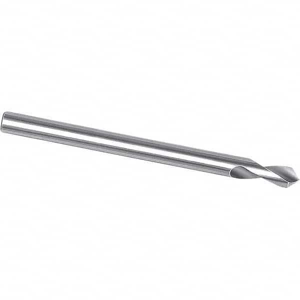 Magafor - 1/4" Body Diam, 90°, 5-1/2" OAL, Solid Carbide Spotting Drill - Exact Tooling