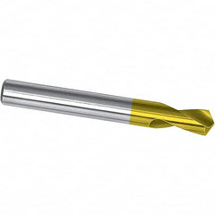 Magafor - 10mm Body Diam, 120°, 3-1/2" OAL, Cobalt Spotting Drill - Exact Tooling