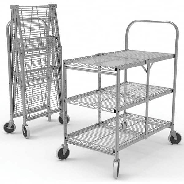 Luxor - Carts Type: Utility Cart Load Capacity (Lb.): 300 - Exact Tooling