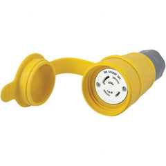 Hubbell Wiring Device-Kellems - 3-Phase Wye 120/208 VAC 30A NEMA L18-30R Industrial Twist Lock Connector - Exact Tooling