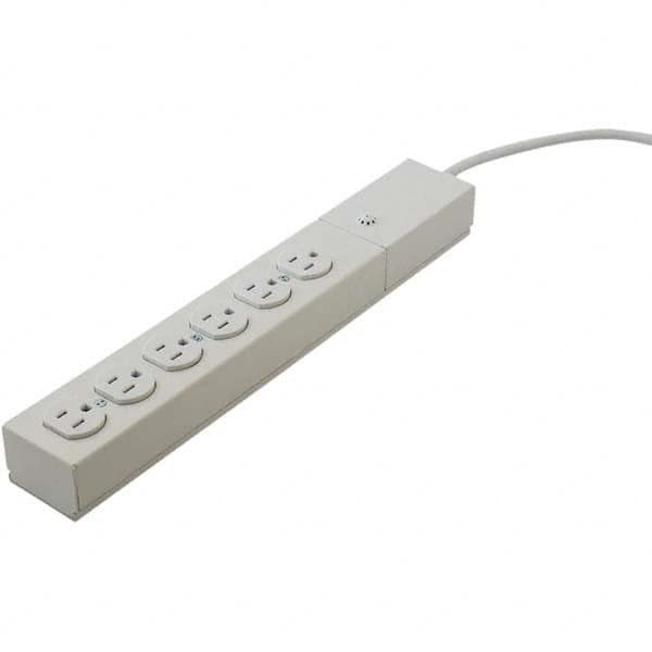 Hubbell Wiring Device-Kellems - Power Outlet Strips Amperage: 15 Voltage: 125 V - Exact Tooling