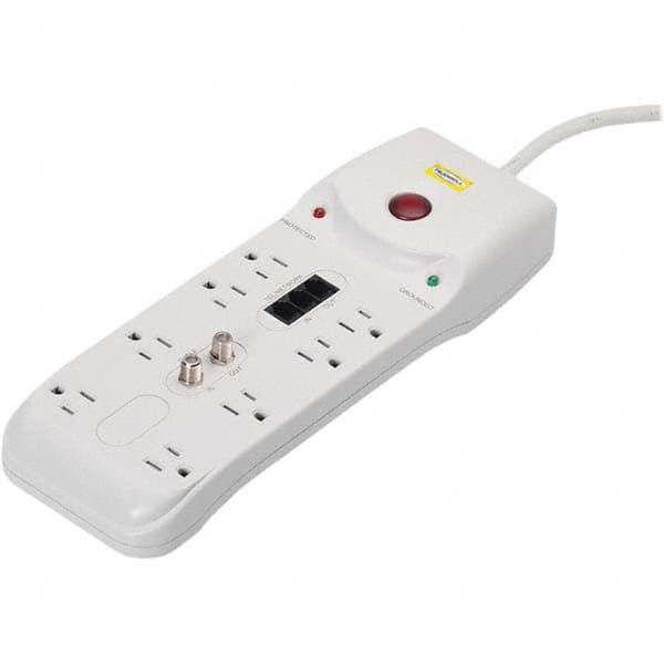 Hubbell Wiring Device-Kellems - Power Outlet Strips Amperage: 15 Voltage: 125 V - Exact Tooling