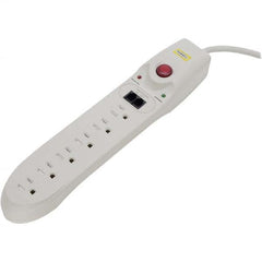 Hubbell Wiring Device-Kellems - Power Outlet Strips Amperage: 15 Voltage: 125 V - Exact Tooling