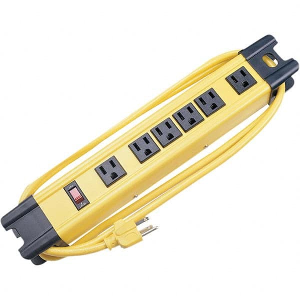 Hubbell Wiring Device-Kellems - Power Outlet Strips Amperage: 15 Voltage: 125 V - Exact Tooling