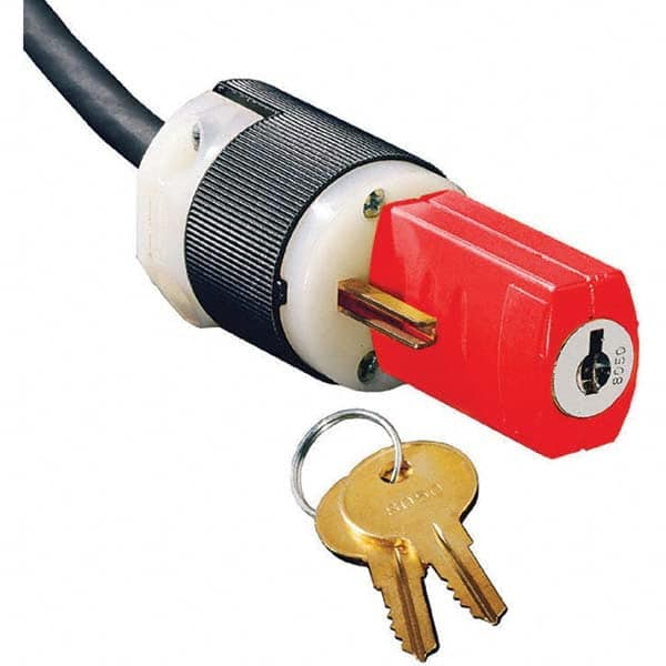 Hubbell Wiring Device-Kellems - Electrical Equipment Lockouts Type: Plug Lockout Maximum Cord Diameter (Decimal Inch): 0 - Exact Tooling