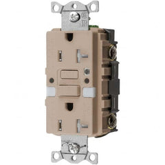 Hubbell Wiring Device-Kellems - GFCI Receptacles Grade: Commercial Color: Almond - Exact Tooling