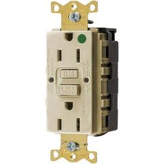 Hubbell Wiring Device-Kellems - GFCI Receptacles Grade: Hospital Color: Ivory - Exact Tooling