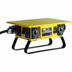 Hubbell Wiring Device-Kellems - GFCI Cords & Power Distribution Centers Mount Type: Floor Number of Outlets: 8 - Exact Tooling