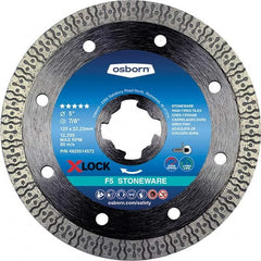 Osborn - 5 x 0.09, 7/8" Hole Diamond Cutoff Wheel - Exact Tooling