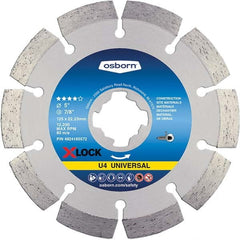 Osborn - 4-1/2 x 0.09, 7/8" Hole Diamond Cutoff Wheel - Exact Tooling