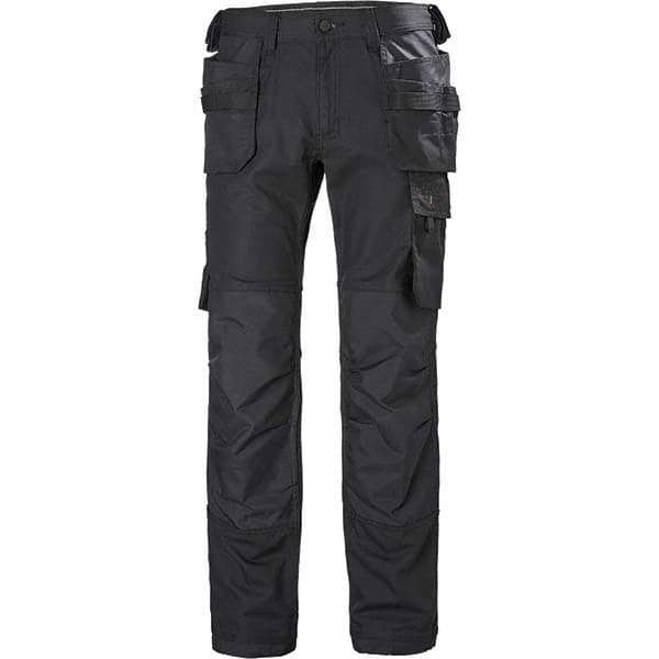 Helly Hansen - Black Cotton Polyester Elastane General Purpose Pants - Exact Tooling