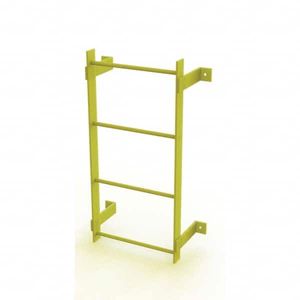 TRI-ARC - Rolling & Wall Mounted Ladders & Platforms Type: Fixed Ladder Style: Safety Cage - Exact Tooling