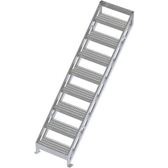 TRI-ARC - Rolling & Wall Mounted Ladders & Platforms Type: Ladder Style: Stair Unit - Exact Tooling