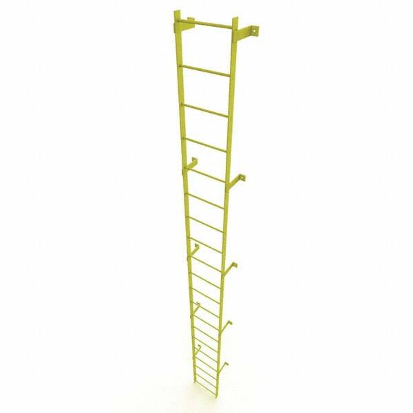 TRI-ARC - Rolling & Wall Mounted Ladders & Platforms Type: Fixed Ladder Style: Safety Cage - Exact Tooling