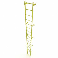 TRI-ARC - Rolling & Wall Mounted Ladders & Platforms Type: Fixed Ladder Style: Safety Cage - Exact Tooling