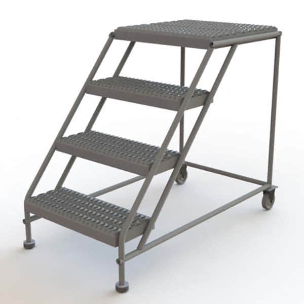 TRI-ARC - Rolling & Wall Mounted Ladders & Platforms Type: Rolling Work Platform Style: Steel Work Platform - Exact Tooling
