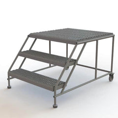 TRI-ARC - Rolling & Wall Mounted Ladders & Platforms Type: Rolling Work Platform Style: Steel Work Platform - Exact Tooling