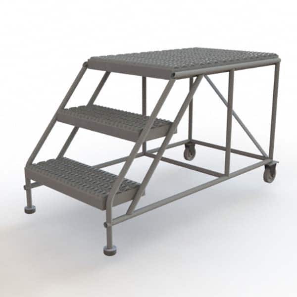 TRI-ARC - Rolling & Wall Mounted Ladders & Platforms Type: Rolling Work Platform Style: Steel Work Platform - Exact Tooling