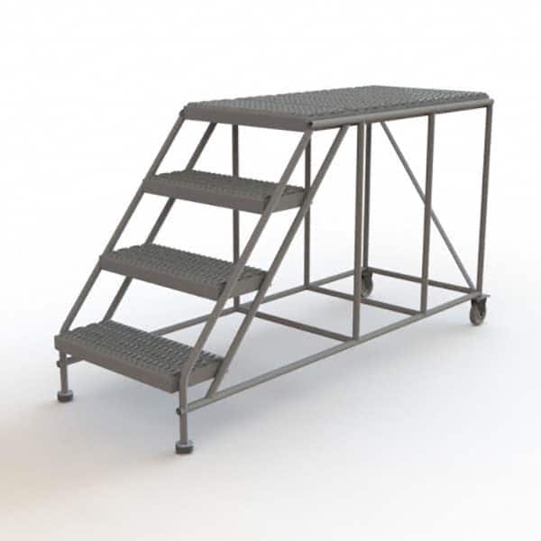 TRI-ARC - Rolling & Wall Mounted Ladders & Platforms Type: Rolling Work Platform Style: Steel Work Platform - Exact Tooling