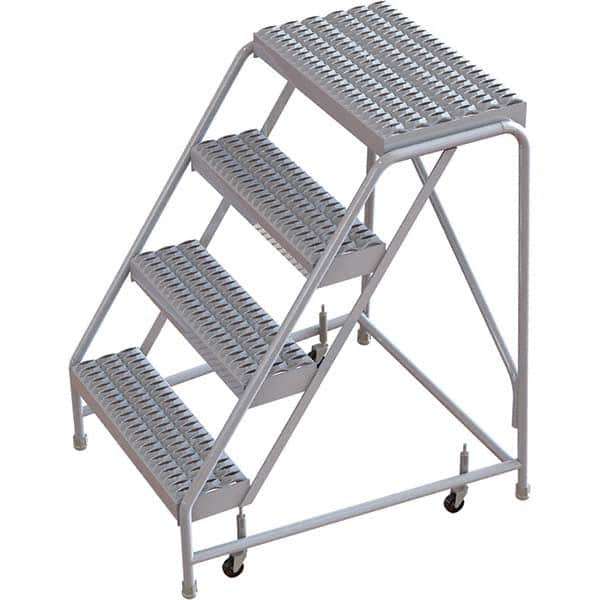 TRI-ARC - Rolling & Wall Mounted Ladders & Platforms Type: Rolling Warehouse Ladder Style: Rolling Safety Ladder - Exact Tooling