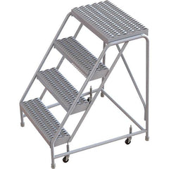 TRI-ARC - Rolling & Wall Mounted Ladders & Platforms Type: Rolling Warehouse Ladder Style: Rolling Safety Ladder - Exact Tooling