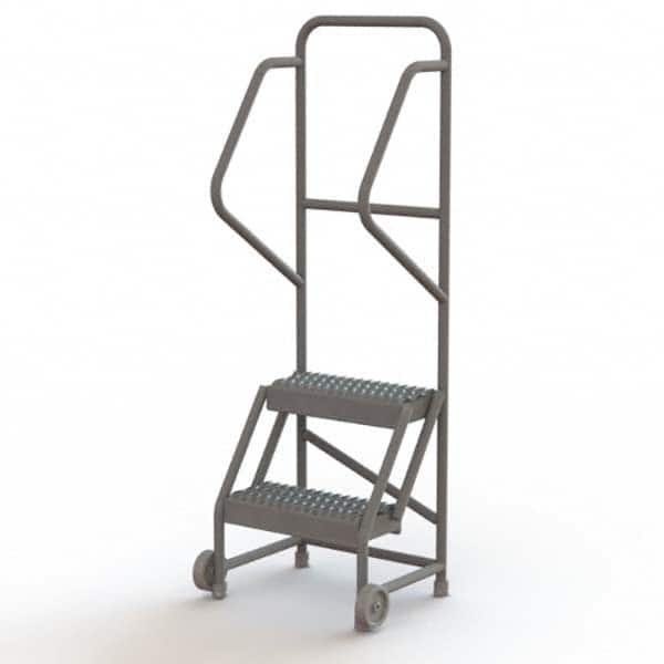 TRI-ARC - Rolling & Wall Mounted Ladders & Platforms Type: TiltNRoll Rolling Ladder Style: Tilt & Roll Safety Ladder - Exact Tooling