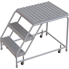 TRI-ARC - Rolling & Wall Mounted Ladders & Platforms Type: Rolling Warehouse Ladder Style: Rolling Safety Ladder - Exact Tooling