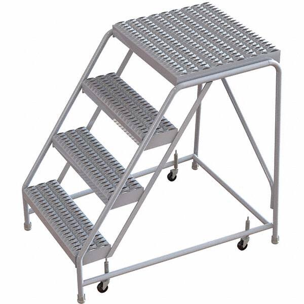 TRI-ARC - Rolling & Wall Mounted Ladders & Platforms Type: Rolling Warehouse Ladder Style: Rolling Safety Ladder - Exact Tooling