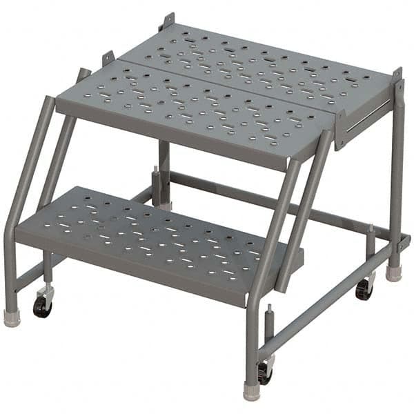 TRI-ARC - Rolling & Wall Mounted Ladders & Platforms Type: Rolling Warehouse Ladder Style: Rolling Platform Ladder - Exact Tooling