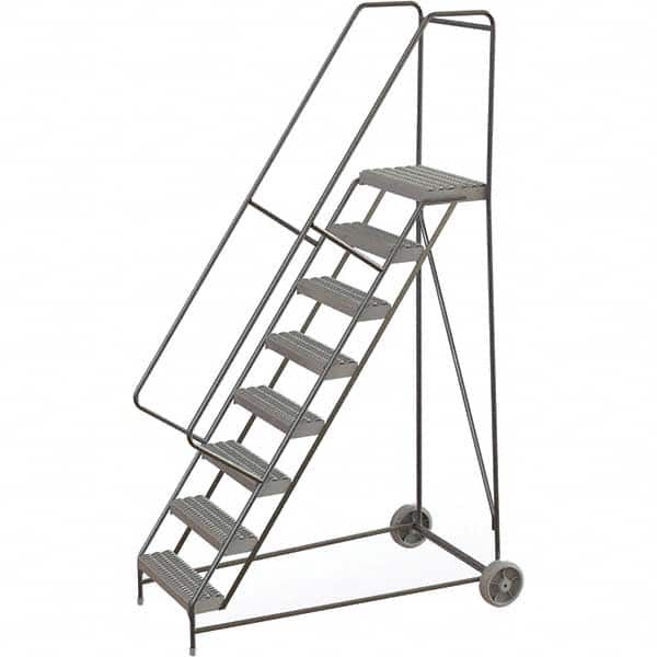 TRI-ARC - Rolling & Wall Mounted Ladders & Platforms Type: Rolling Warehouse Ladder Style: Rolling Safety Ladder - Exact Tooling