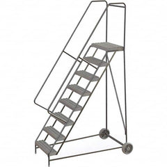TRI-ARC - Rolling & Wall Mounted Ladders & Platforms Type: Rolling Warehouse Ladder Style: Rolling Safety Ladder - Exact Tooling