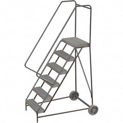 TRI-ARC - Rolling & Wall Mounted Ladders & Platforms Type: Rolling Warehouse Ladder Style: Rolling Safety Ladder - Exact Tooling