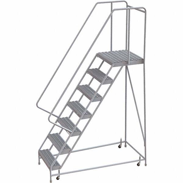 TRI-ARC - Rolling & Wall Mounted Ladders & Platforms Type: Rolling Warehouse Ladder Style: Rolling Safety Ladder - Exact Tooling