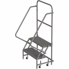 TRI-ARC - Rolling & Wall Mounted Ladders & Platforms Type: Rolling Warehouse Ladder Style: Rolling Platform Ladder - Exact Tooling