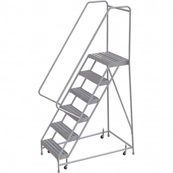 TRI-ARC - Rolling & Wall Mounted Ladders & Platforms Type: Rolling Warehouse Ladder Style: Rolling Safety Ladder - Exact Tooling