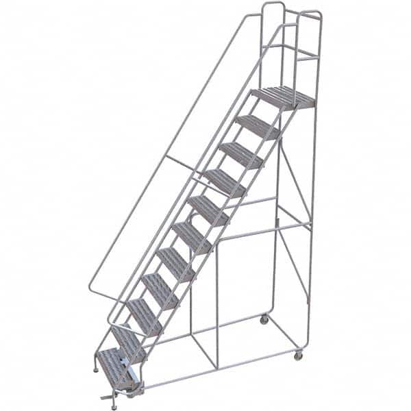 TRI-ARC - Rolling & Wall Mounted Ladders & Platforms Type: Rolling Warehouse Ladder Style: Rolling Safety Ladder - Exact Tooling